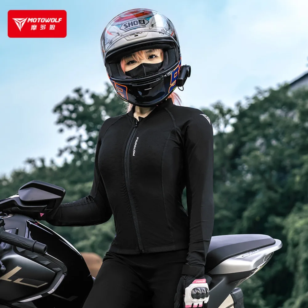 Motorcycle Gear Mesh - Motorrad-Reitrüstung, atmungsaktive Anti-Drop-Rüstung aus Sommer-Mesh, integrierte