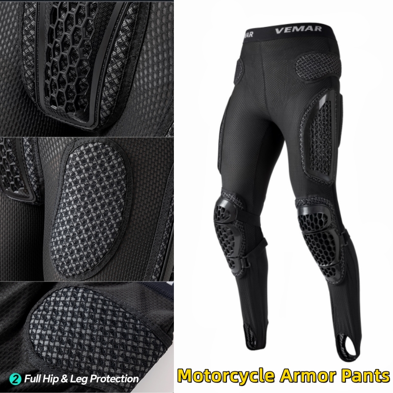 Motorcycle Gear Mesh - Sommer-Motorradhose für Herren – Herren-Mesh-Motocross-Hose mit