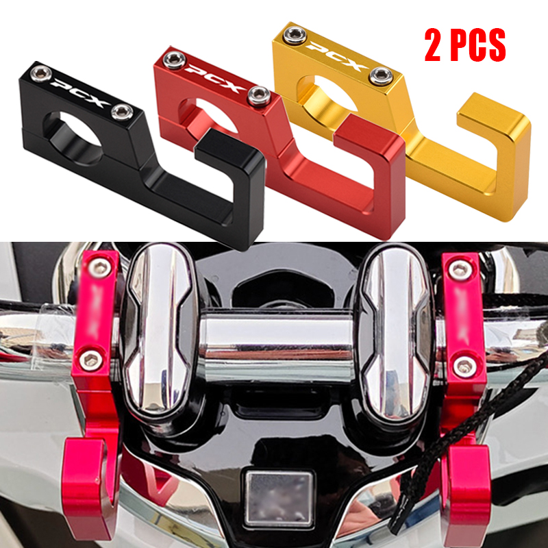 Motorcycle Gear Wall Mount - PCX Logo Motorrad 22mm Helmhaken Gepäckhaken
