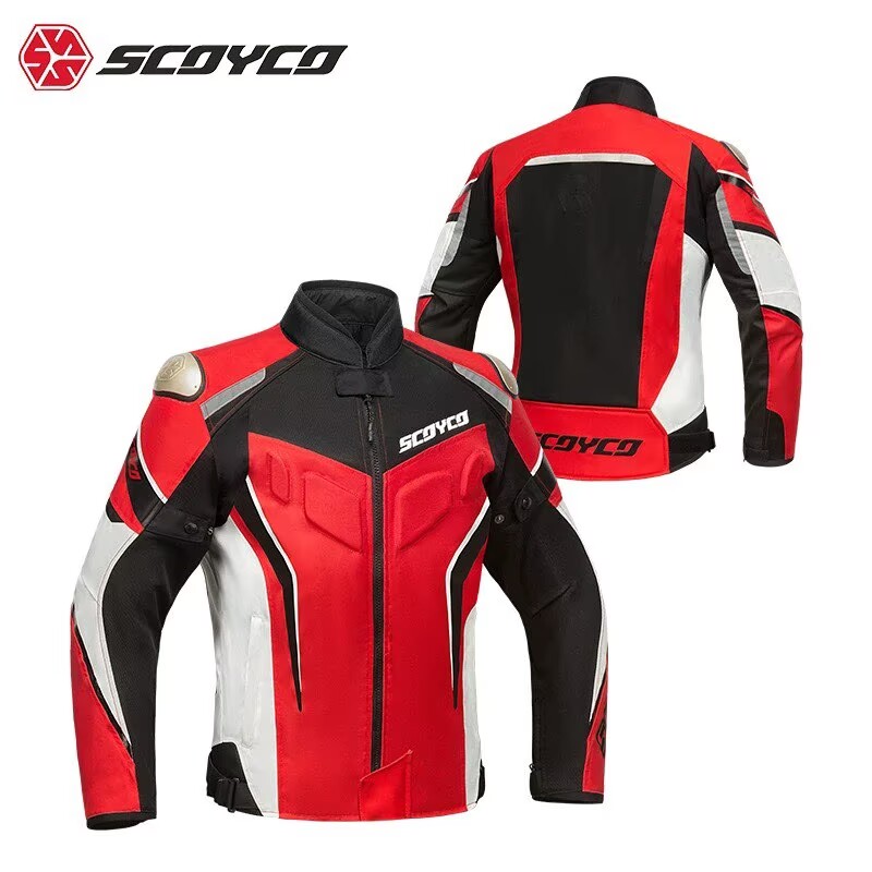 Motorcycle Gear Mesh - SCOYCO Sommer Belüftete Mesh CE Motorradjacke