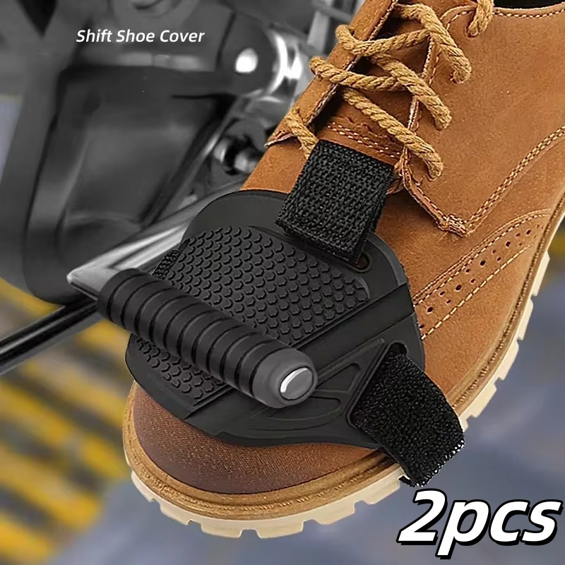 Motorcycle Gear Boots - Gummi Motorrad Shift Pad Motorrad Anti-Slip