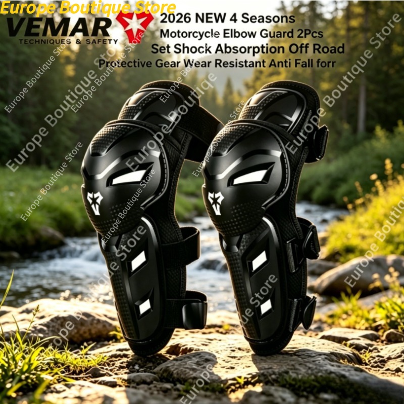 Motorcycle Gear For Women - Off-Road-Schutzausrüstung, 2 Stück, 4 Jahreszeiten, Motorrad-Ellbogenschutz,
