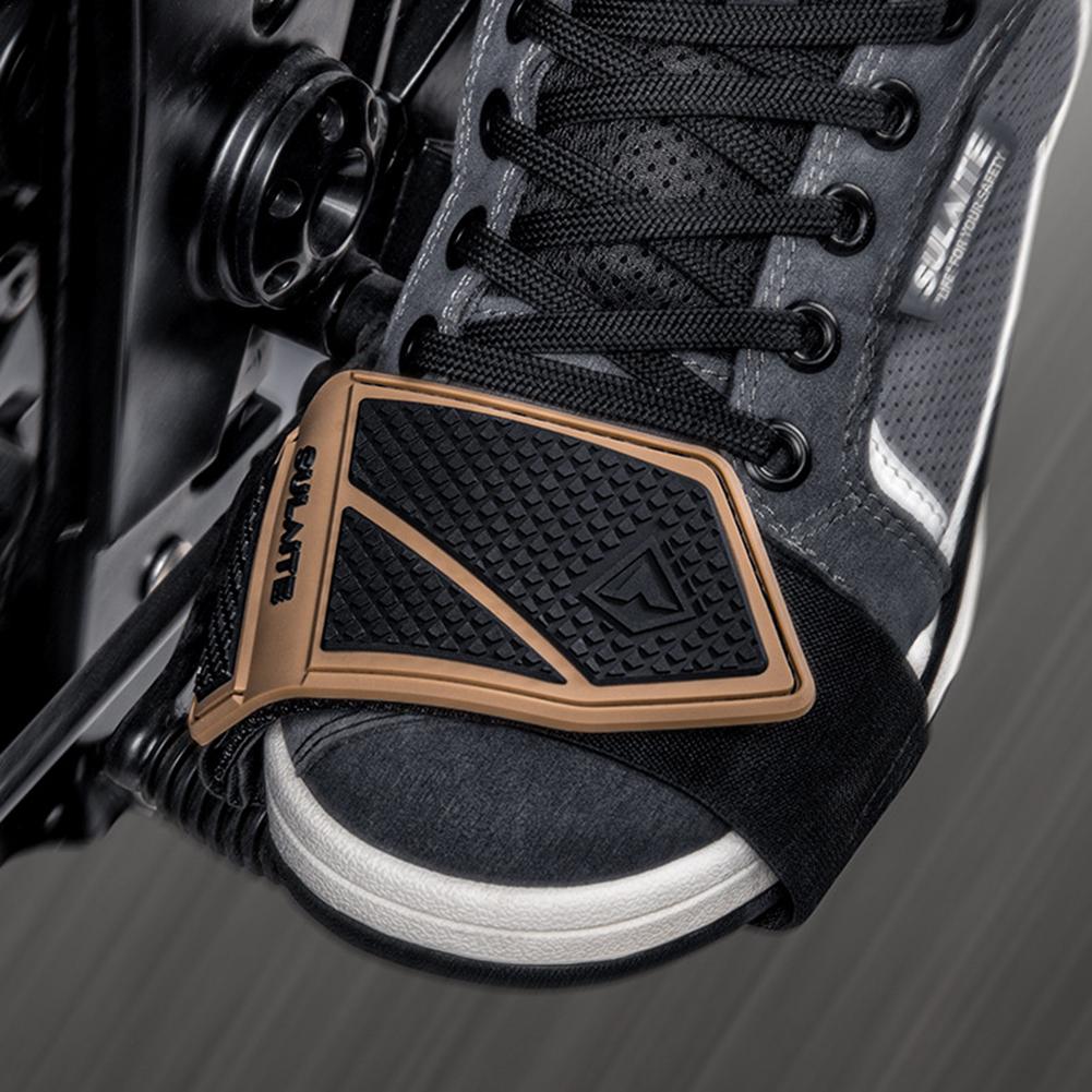 Motorcycle Gear Boots - Gummi Motorrad Shift Pad Motorrad Anti-Slip