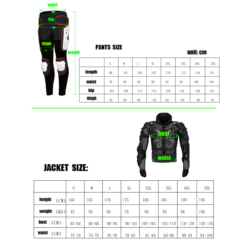 Atmungsaktive Mesh-Motorrad-Kö – Motorcycle Gear Mesh Bewertung und Preis