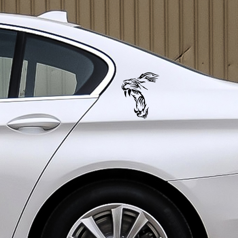 YAWN LION Lustige Vinyl-Aufkle – Motorcycle Gear White Bewertung und Preis