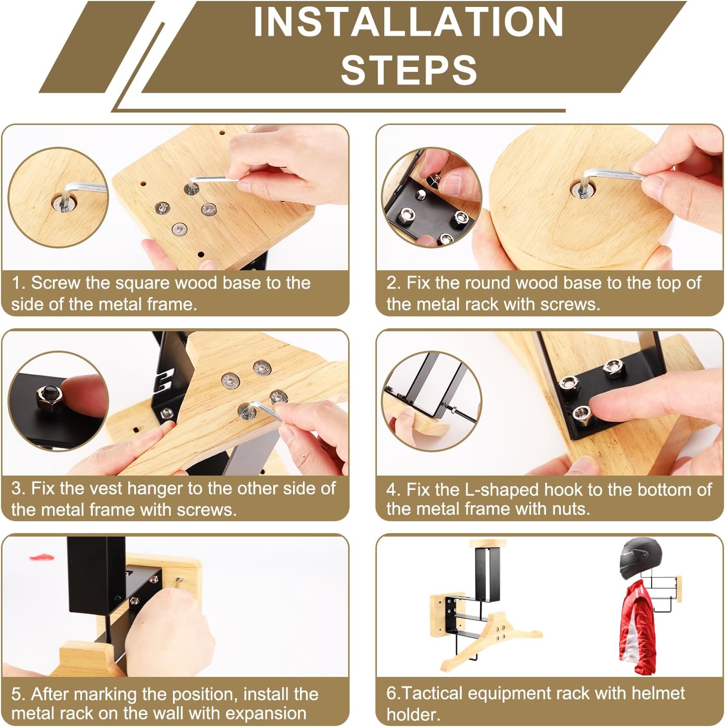 ​ Motorradhelmhalter Wandhalte – Motorcycle Gear Wall Mount Bewertung und Preis