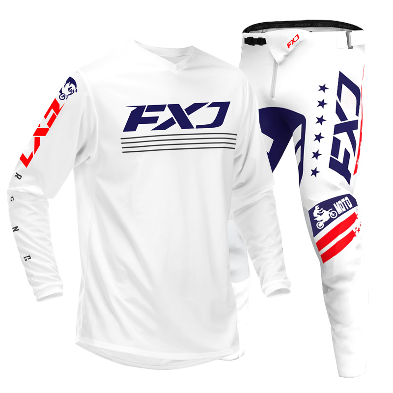 Offroad-Motorrad-Trikot und -H – Motorcycle Gear White Bewertung und Preis